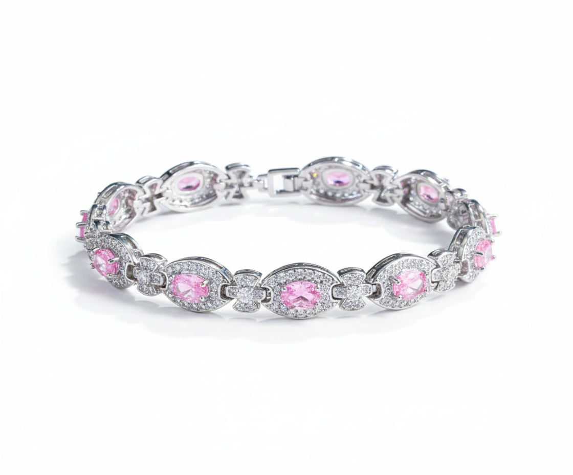 Shiny Oval Bracelet