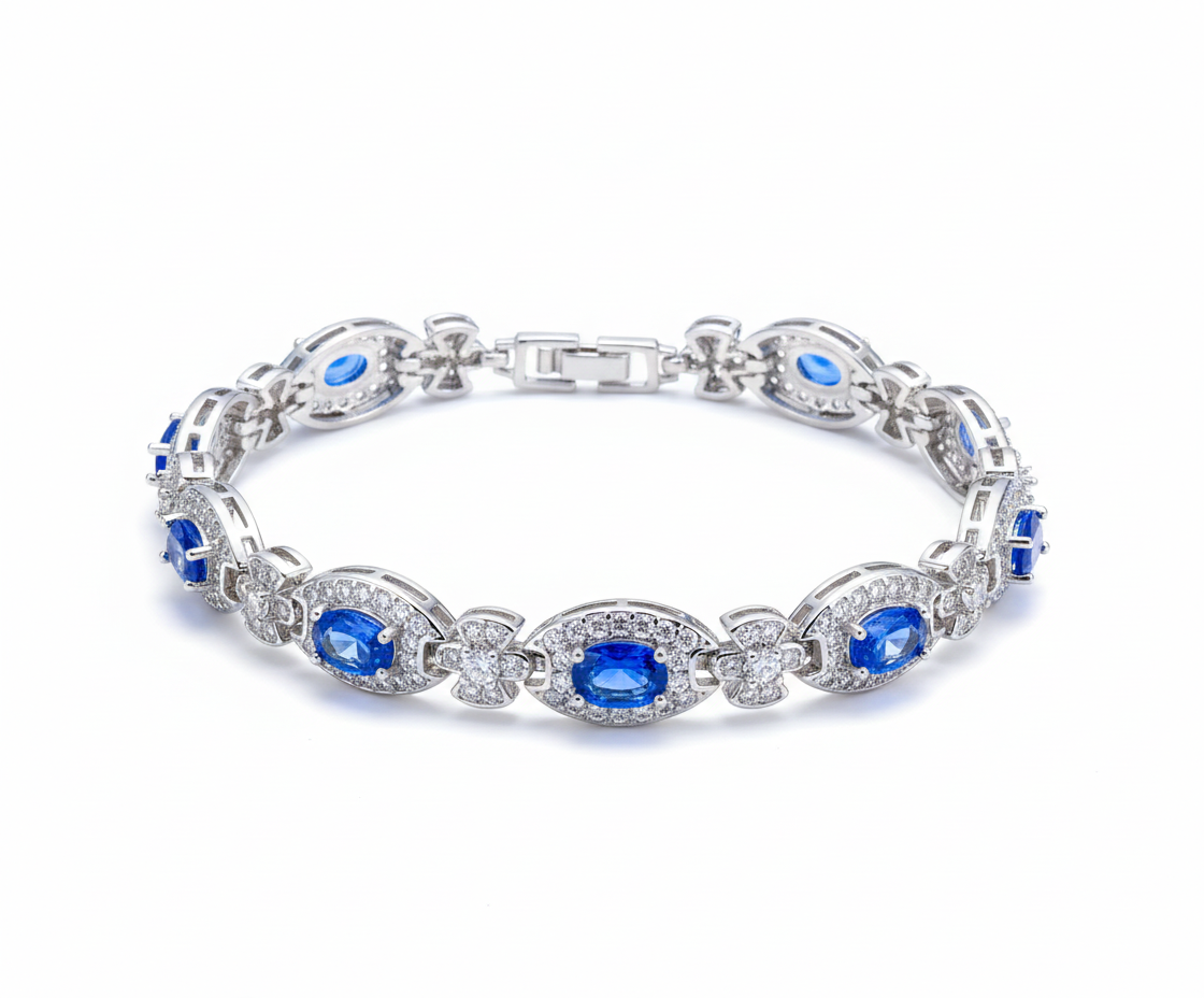 Shiny Oval Bracelet